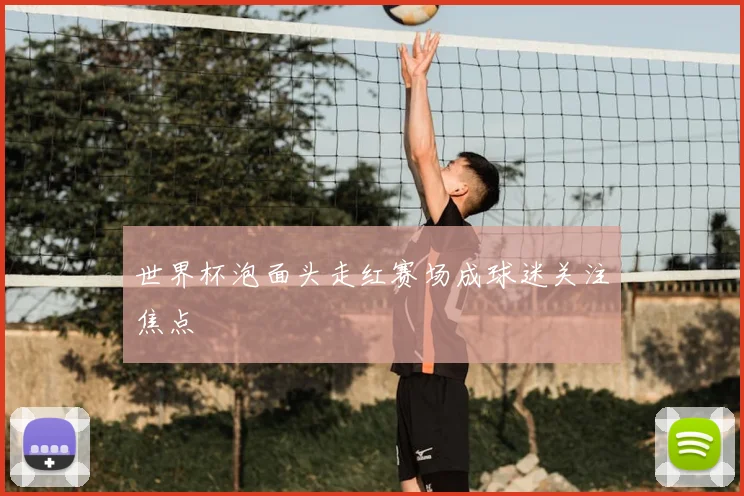 世界杯泡面头走红赛场成球迷关注焦点
